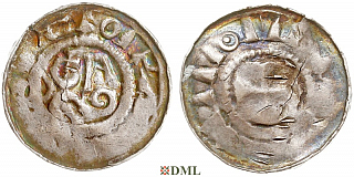 Денарий, Германия, Саксония, Anonymous bishop