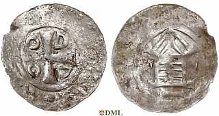 Денарий, Германия, Саксония, Нижняя Саксония, м.д. Goslar, type OAP
