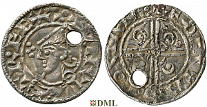 Денарий, Англия, Cnut (1016-1035), м.д. Stamford, монетарий Æthelstan, North 787