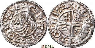 Денарий, Швеция, Olaf Skötkonung (995-1021), м.д. Sigtuna, Malmer -:-