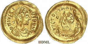 Семиссис, Византия, Justin I (518-527), м.д. Constantinople