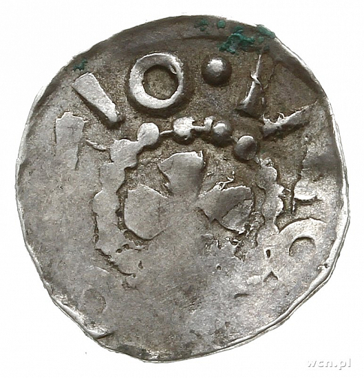 Денарий, Германия, Нижняя Лотарингия, Anonymous bishop, м.д. Jever, Dbg 1298