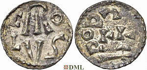 Денье, Каролинги, Charlemagne (768-814), м.д. Dorestad