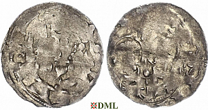 Денарий, Германия, Саксония, Нижняя Саксония, Heinrich IV (1056-1106), м.д. Goslar, Dbg. 674
