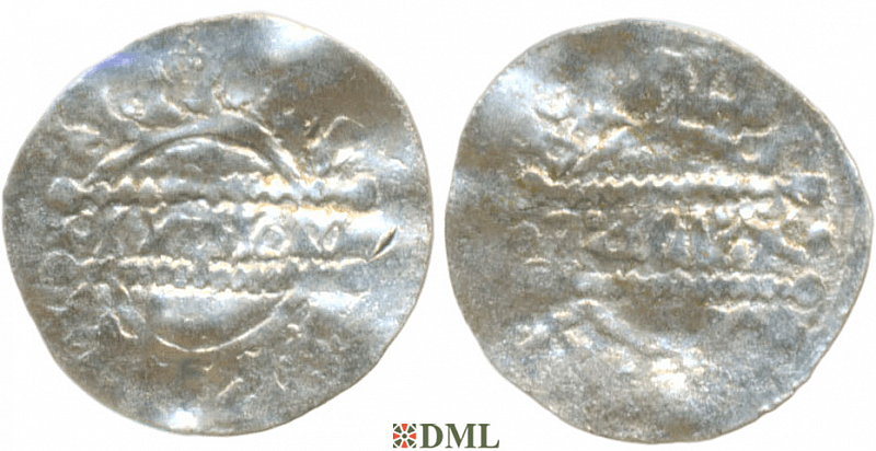 Денарий, Германия, Нижняя Лотарингия, Gf. Bruno III (1050-1057), Frisian imitations