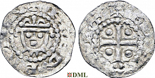 Денарий, Германия, Нижняя Лотарингия, Hermann (1059-1074), м.д. Jever, Dbg. 597