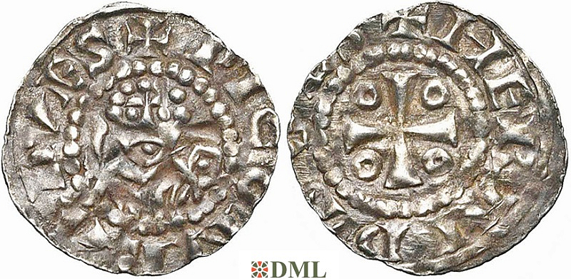 Денарий, Германия, Нижняя Лотарингия, Konrad (1076-1099) м.д. Deventer, Ilisch 2000, 1.25