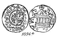 Денарий, Германия, Бавария, Konrad II (1024-1039) и Heinrich III (1039-1056), м.д. Regensburg, Hahn 1976, Hahn 35A