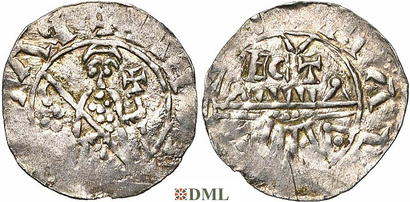 Денарий, Германия, Нижняя Лотарингия, Gf. Floris I (1049-1061), м.д. Leiden, Ilisch 2000 12.6