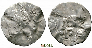 Денарий, Германия, Нижняя Лотарингия, Albert II (1031-1063), м.д. Namur, Ilisch 2014, 31.8