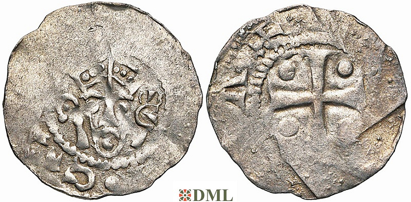 Денарий, Германия, Нижняя Лотарингия, Anonymous bishop, м.д. Zaltbommel, Ilisch 2000, 4.11