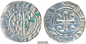 Денарий, Германия, Нижняя Лотарингия, B. Bernold (1040-1054), м.д. Groningen, Ilisch 2000 18.3