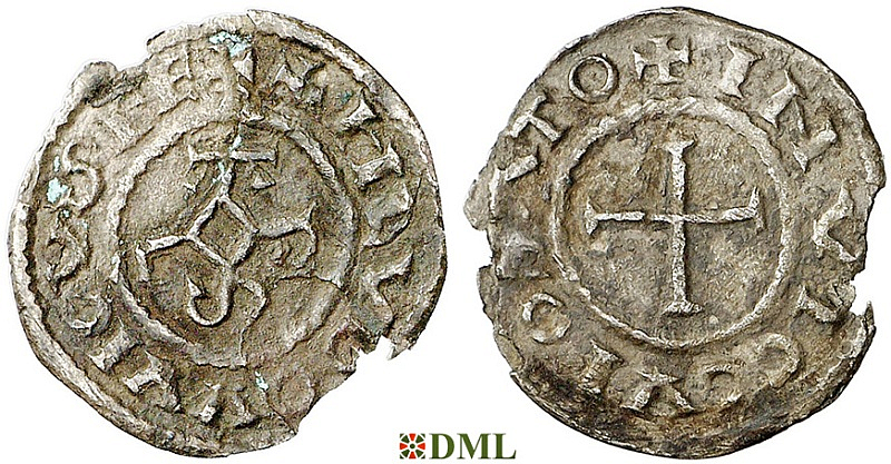 Денье, Каролинги, Ludwig II (877-879), м.д. Vise
