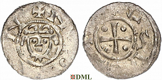 Денарий, Германия, Нижняя Лотарингия, Hermann (1059-1074), м.д. Jever, Dbg. 597