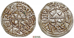Денарий, Венгрия, Stefan I (997-1038)