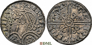 Денарий, Англия, Harold I (1035-1040), м.д. Stamford, монетарий Alfan, North 803