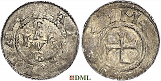 Денарий, Германия, Саксония, Arnold I von Falkenberg (1051-1055), м.д. Corvey, Dbg. 736