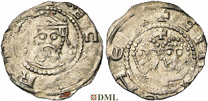 Денарий, Германия, Нижняя Лотарингия, Gf. Egbert II (1068-1090), м.д. Emnighem
