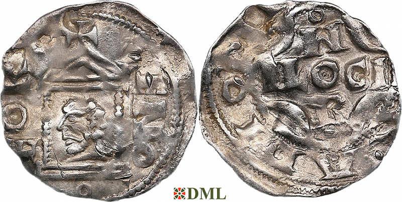 Денарий, Германия, Верхняя Лотарингия, Konrad II (1027-1039), Pilgrim (1027-1036), м.д. Andernach, Dbg. 452