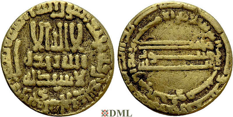 Динар, Аббасиды, Al-Rashid (AH 170-193 / 786-809 AD),м.д. ?
