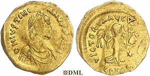 Тремисс, Византия, Justin I (518-527), м.д. Constantinople