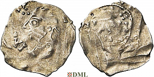 Денарий, Германия, Нижняя Лотарингия, Heinrich III (1046-1056), м.д. Ciney, Ilisch 2014, 29.3