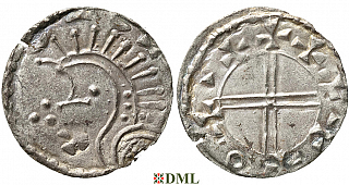 Денарий, Норвегия, Olav Kyrre (1067-1093), м.д. Trondheim, монетарий -