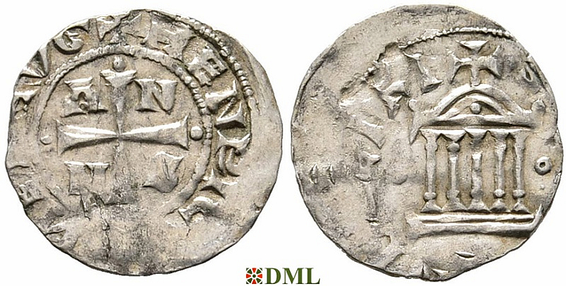 Денарий, Германия, Нижняя Лотарингия, Anno II (1056-1075), м.д. Koln, Dbg. 391