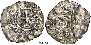 Денарий, Германия, Верхняя Лотарингия, Gerhard von Elsass (1048-1070), м.д. Remiremont