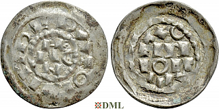 Денарий, Италия, Heinrich II (1002-1024), м.д. Milan 