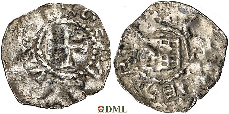 Денарий, Германия, Верхняя Лотарингия, Gerhard von Elsass (1048-1070), м.д. Remiremont