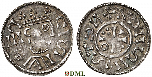 Денарий, Германия, Бавария, Heinrich II (1002-1024), м.д. Salzburg, Hahn 1976, 94A