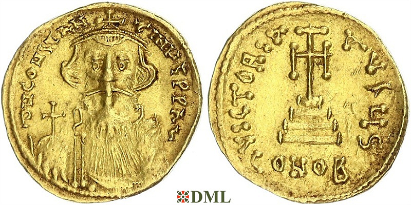 Солид, Византия, Constans II (641-668), м.д. Constantinople