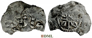 Денарий, Германия, Нижняя Лотарингия, Albert II (1031-1063), м.д. Dinant, Ilisch 2014, 30.9