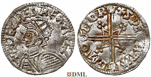 Денарий, Англия, Æthelred II (978-1016), м.д. Norwich, монетарий Swertinc, North 775