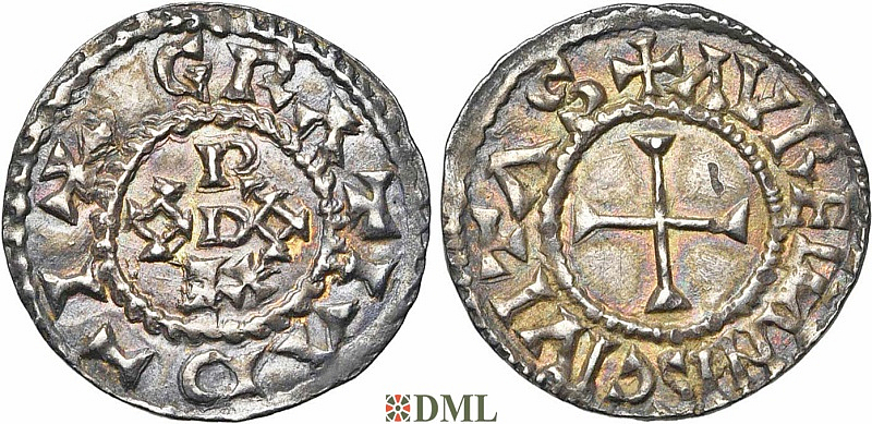 Денарий, Каролинги, Eudes (888-897)