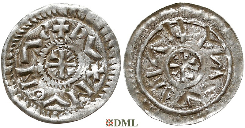 Денарий, Венгрия, Hg. Geza I (1064-1074)