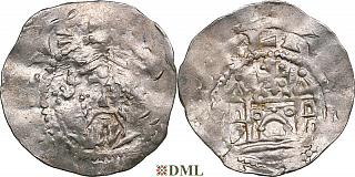 Денарий, Германия, Франкония, Luitpold (1051-1059), м.д. Mainz, Dbg. 807