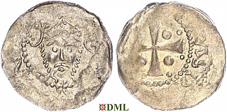 Денарий, Германия, Франкония, Heinrich III (1039-1056), м.д. Speyer, Dbg. 834