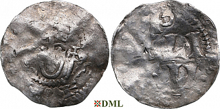 Денарий, Германия, Нижняя Лотарингия, Hendrik III (1039-1056), м.д. Zaltbommel, Ilisch 2000, 4.17
