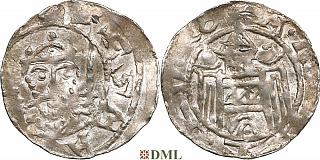 Денарий, Германия, Саксония, EB. Hartwig (1079-1102), м.д. Magdeburg, Dbg. 650