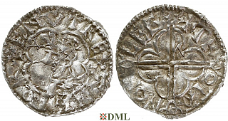 Денарий, Англия, Cnut (1016-1035), м.д. Chester, монетарий Trotan, North 781