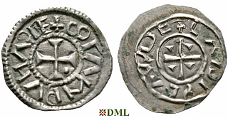 Денарий, Венгрия, Coloman (1095-1116)