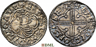 Денарий, Англия, Cnut  (1016-1035), м.д. Shaftesbury, монетарий Æthelric, North 781
