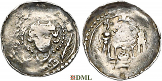 Денарий, Германия, Нижняя Лотарингия, Otbert (1091-1119), м.д. Luttich, Ilisch 2014, 34.55