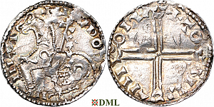 Денарий, Дания, Magnus I (1042-1047), м.д. Lund, Hbg. 15