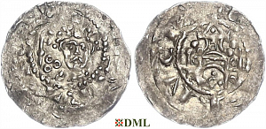 Денарий, Германия, Франкония, Siegfried I (1060-1084), м.д. Mainz, Dbg. 823