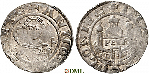 Денарий, Германия, Нижняя Лотарингия, Anno II (1056-1075), м.д. Koln, Dbg. 