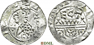 Денарий, Германия, Нижняя Лотарингия, Wilhelm (1054-1076), м.д. Utrecht, Ilisch 2000, 10.9