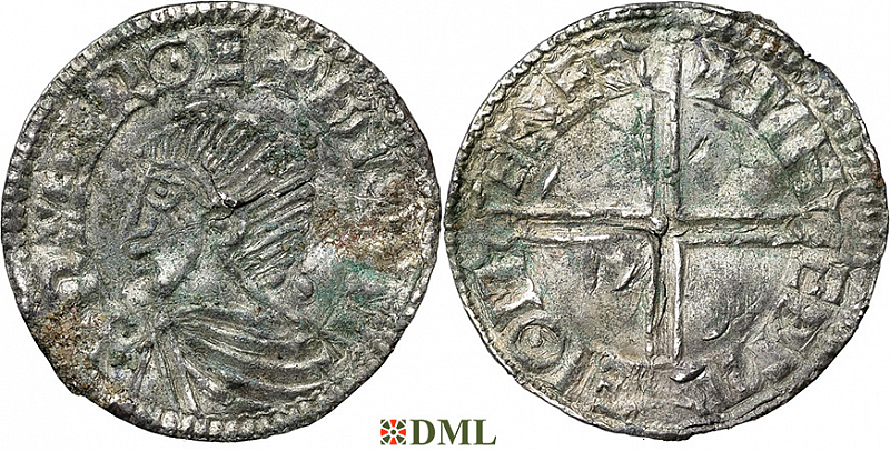 Денарий, Ирландия, Sihtric III (995-1036), м.д. ?, монетарий Thymn